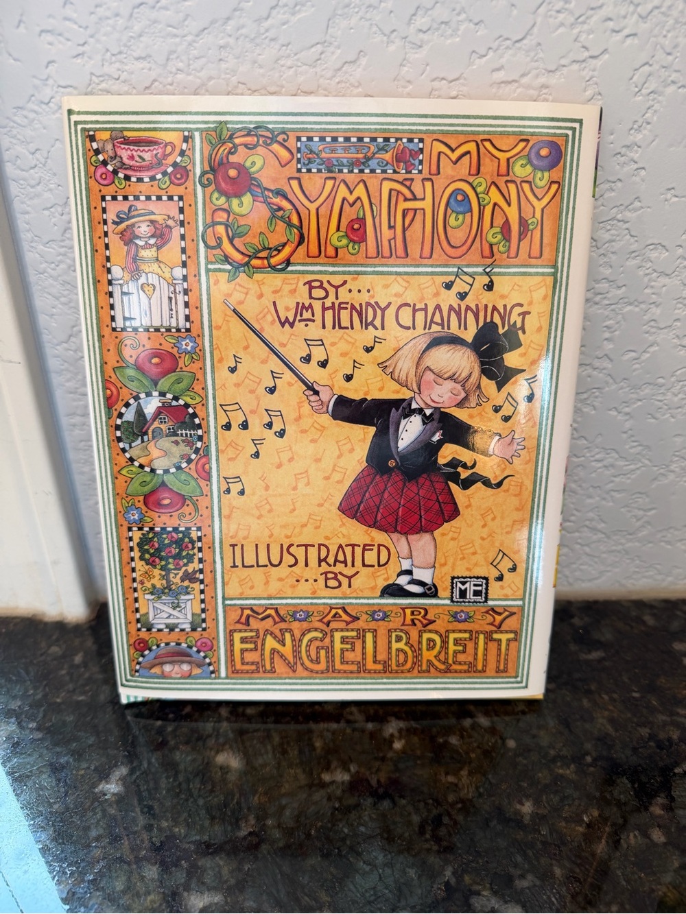 VTG Mary Englebreit “My Symphony” Illustrated Book. 1997. EUC